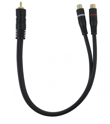 Perėjimas RCA - 2RCA (1K-2L) 0.3m Gold